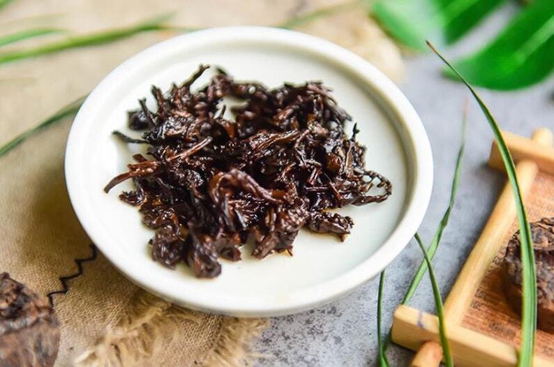 Organic Mini Pu'er Tea Yunnan Ripe Puerh Tea Natural Healthy Tea