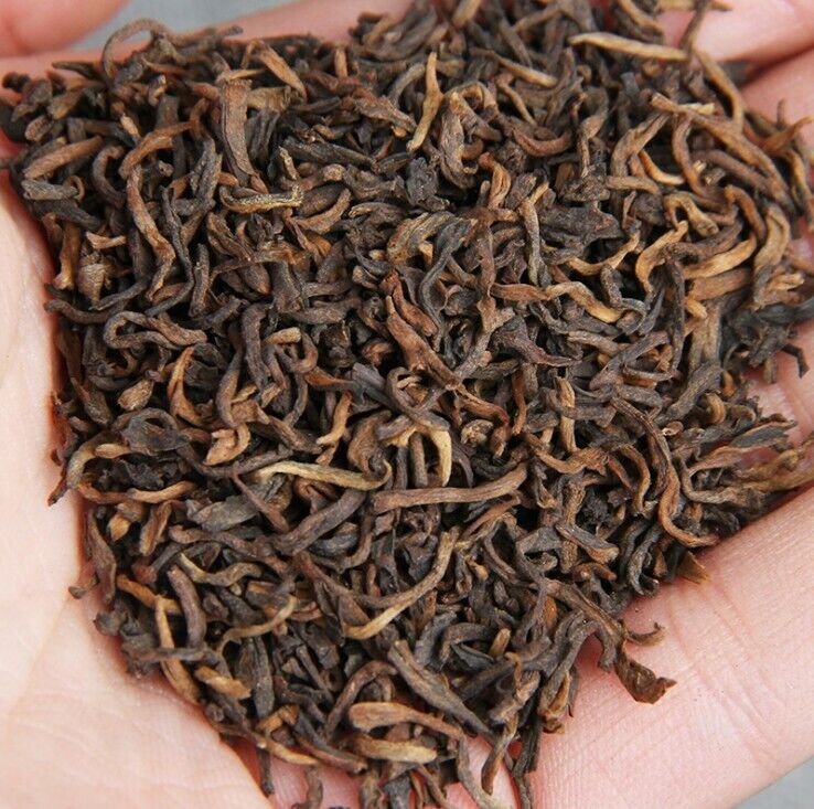 GongTing Puerh tea bulk pu'erh Ripe tea Old trees tea leaves ChenXiang Puerh tea