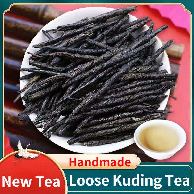 250g Bitter Herbal Tea Yunnan Big Leaf Kuding Tea Loose Package Chinese Herb Tea