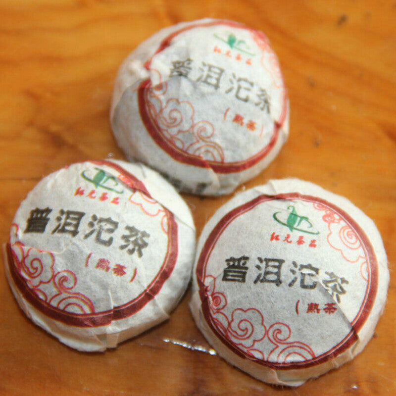 200gNatural Ripe Pu-Erh Tea Black Tea Specialty Tea Chinese Puer Tea Mini Tuocha