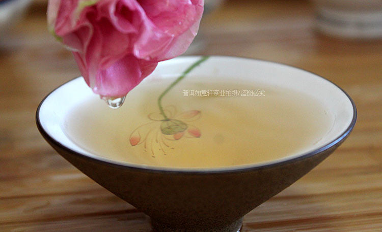 Puer Tea Raw Puerh Tea Flower Tea Ball Herbal Rose Osmanthus Chrysanthemum Tea