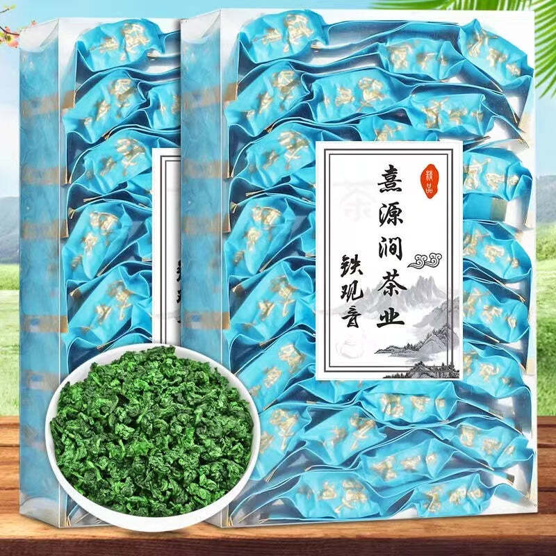 250g Anxi Tie Guan Yin Oolong Tea Organic Green Tea Loose Leaf Bagged Green Tea