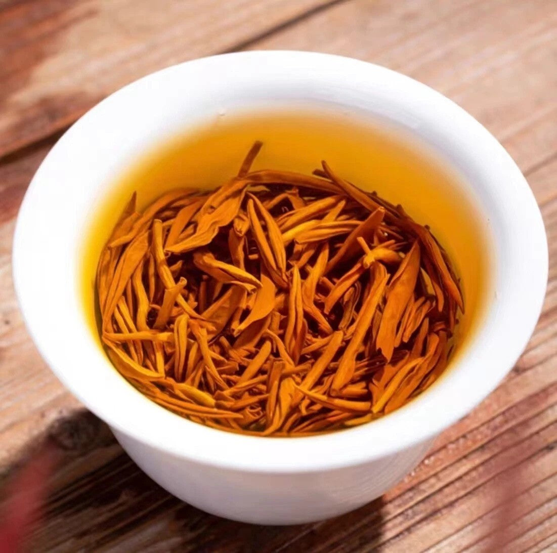 500g Wuyi Jinjunmei Eyebrow Black Tea Chinese Loose Leaf Golden-Buds