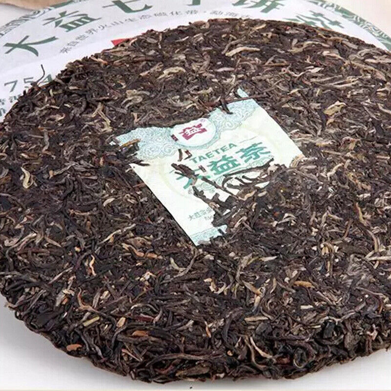 2012 Year Dayi 7542 Shen Puer Tea Random Batch TAETEA Raw Pu-erh Tea 357g
