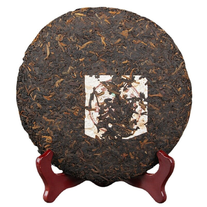 Pu'er Tea Factory Cloud Buds Pu'er Tea Ripe Tea Cake Yunnan Qizi Cha 400g/14.1oz