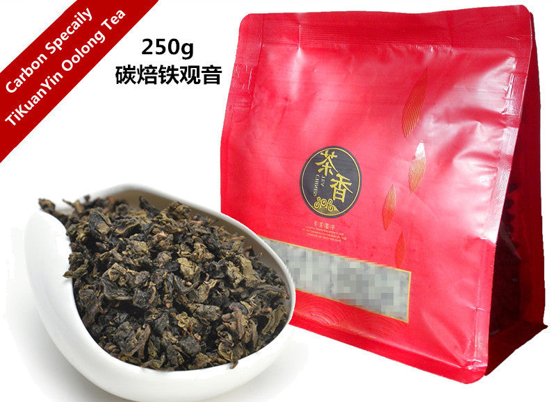 250g Carbon Baked Tieguanyin Tea High Quality Chinese Tikuanyin Tea Oolong Tea