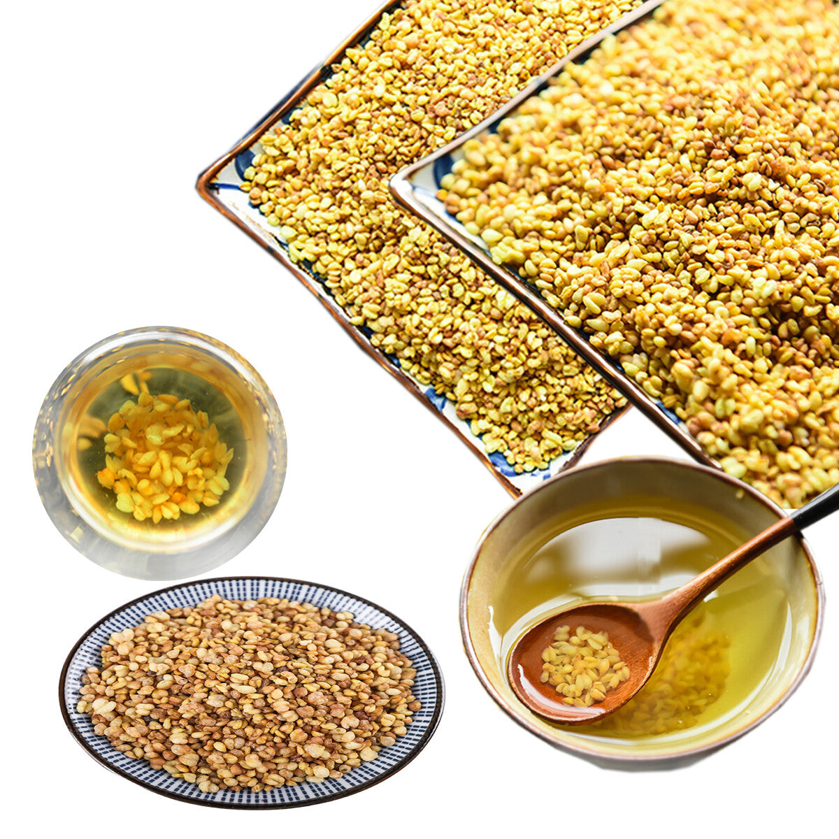 Buckwheat Tea Slimming and Relaxation Tea Green Food Herbal Tea-