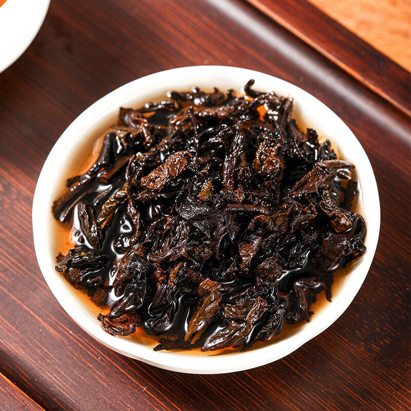357g Yunnan Puerh Tea Puerh Ripe Tea Cake Sacred Tea into Tibet 12.59oz