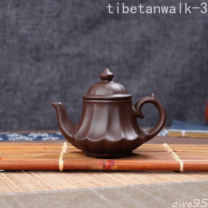 1PC Handcarved Purple Clay Teapot Combined Teapot