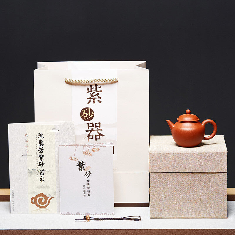 Tea Pot Kung Fu Tea Maker 100ml Delicate Cute Pure Handmade Purple Clay Teapot