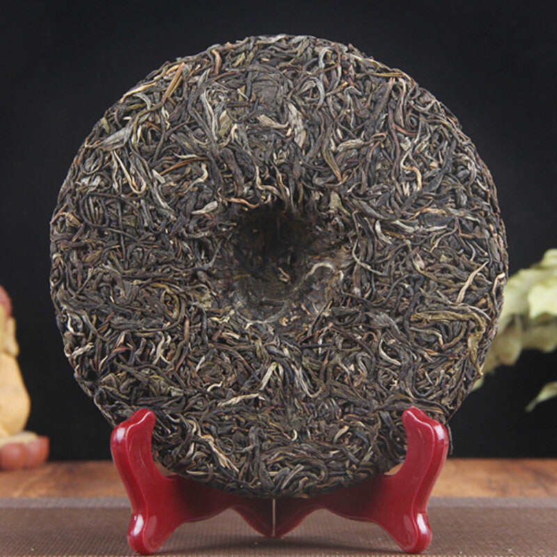 357g Traditional Pu'er Raw Tea Menghai Ancient Tree Pu-erh Tea Brick Green Tea