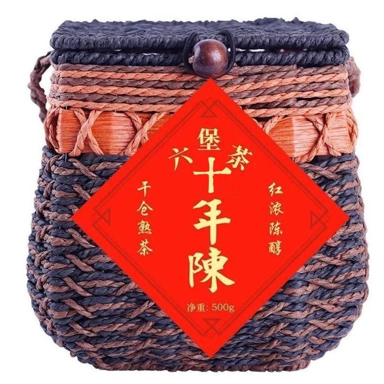 1000g Premium Guangxi Wuzhou Liubao Tea Black Dark Tea Ripe Tea Ideal for Health