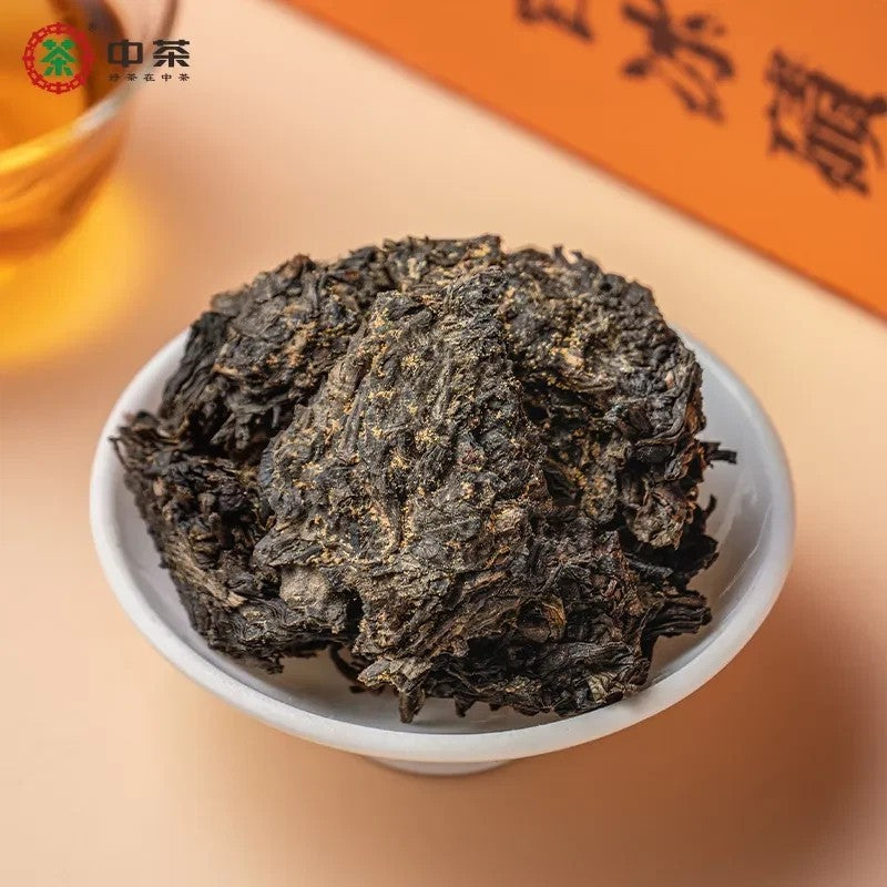 1000g CHINA TEA Anhua Dark Tea Hand-built Fu Brick Yuntai Moraine Black Tea 1Kg