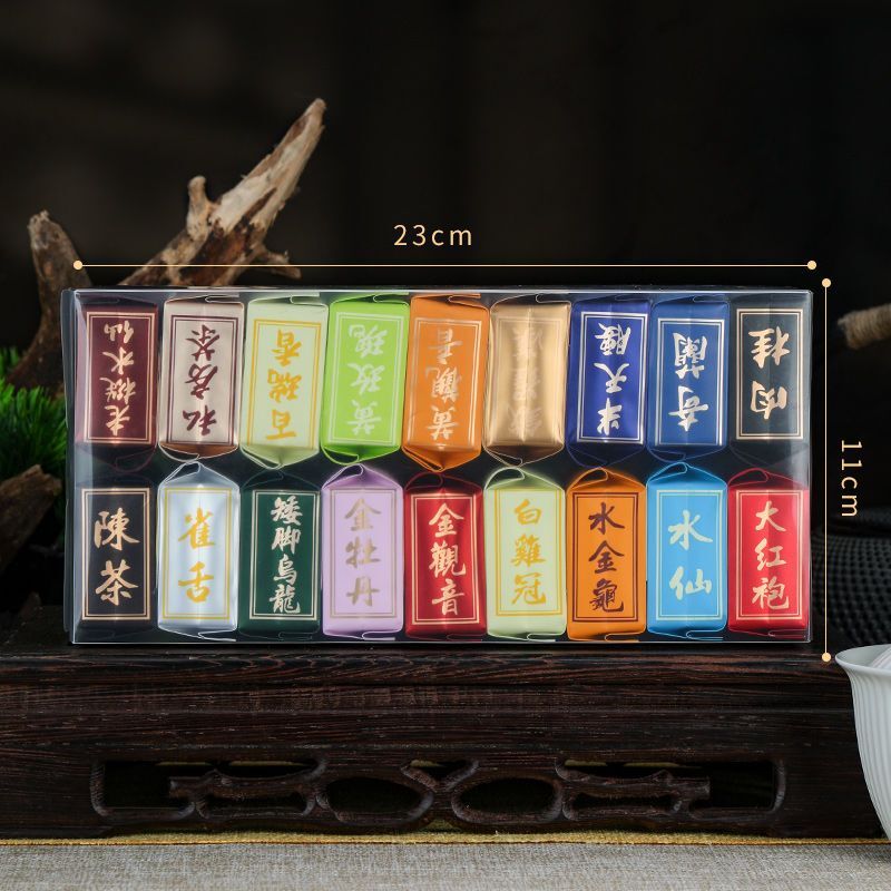 Signature 18 Wuyi Oolong Rock Teas Sampler & Tea Variety Pack Wulong Tea 144g