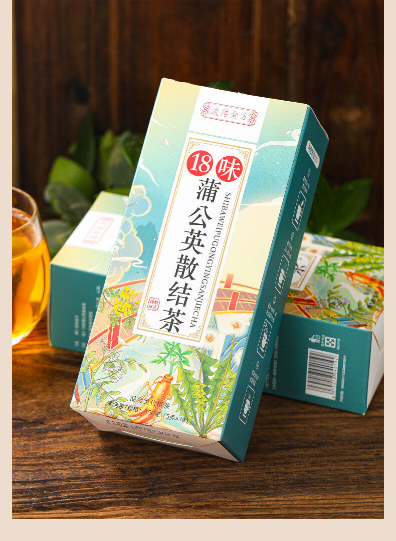 Dandelion anti health tea bag infusion tea 150g dandelion loose knot tea