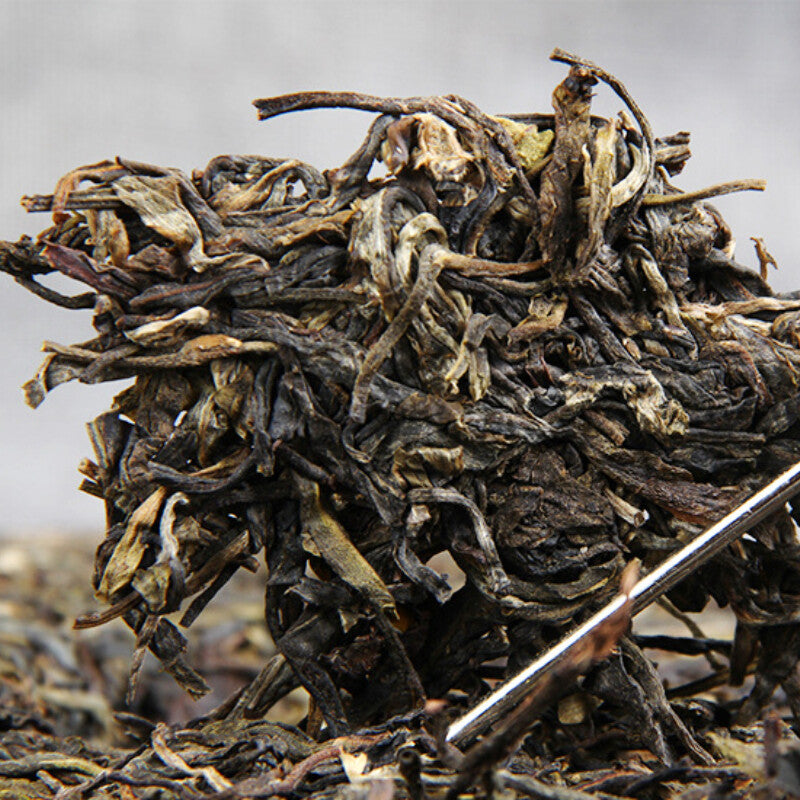 Collection Tea Puer Tea Cake 357g Yunnan Menghai Qizi Ancient Tree Puer Tea