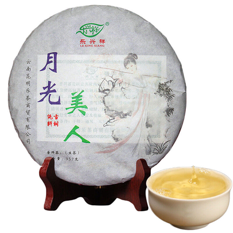 357g cha Puer Moon White Pu-erh Tea Cake Dr. Puer Tea Moonlight Beauty Puer Tea