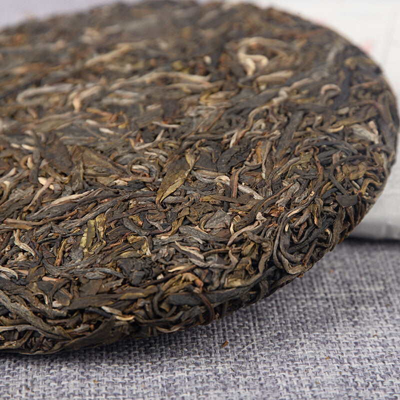 357g/12.59oz Big Tree Tea Tea First Class Pu'er Raw Tea Mansong Spring Tea