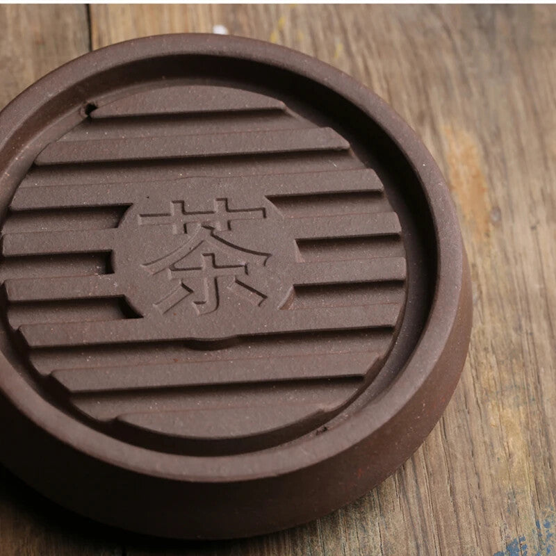 Chinese Teapot Base Clay Teapot Trivets Saucer For Teapot Coin Kung Fu Tea