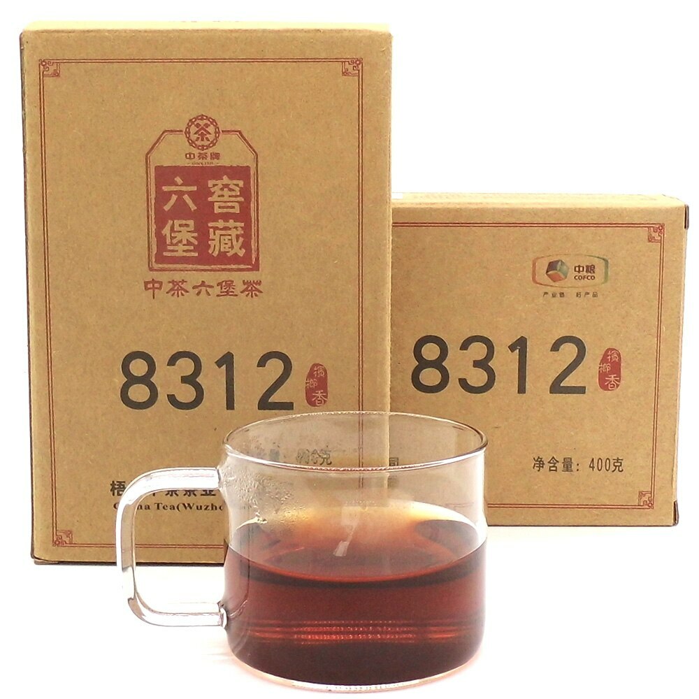 400g Hey Cha Liu Bao Zhong Cha Dark Tea Chinese Tea Brick 8312 Liupao Tea