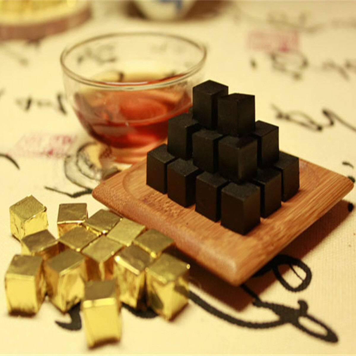 Yunnan Chinese Health Care Tea Puer Tea Pu erh Tea Cream Ripe Shu Cha Gao 20 Pcs