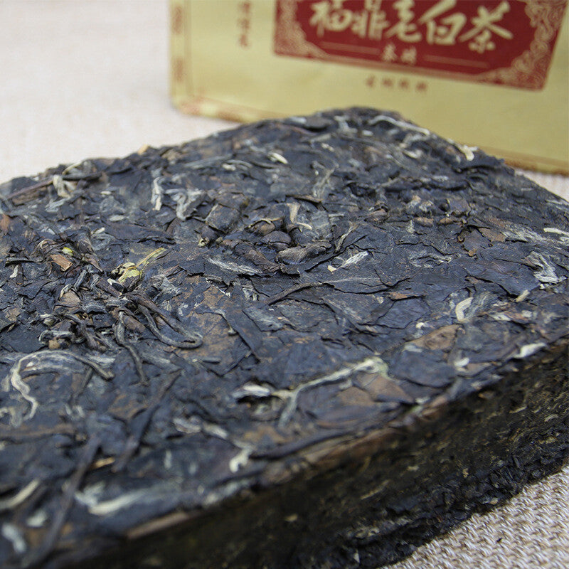 1000g 2012 China Fuding White Tea Brick Lao Shou Mei White Tea Cake Health Care