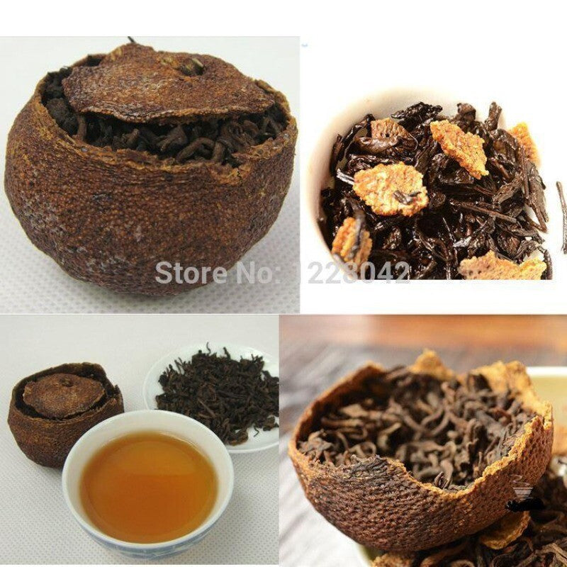 3pcs Orange Puerh Tea Puer Ripe Pu Erh Tea Old Puer Tea Pu Er Pu-er Health Care