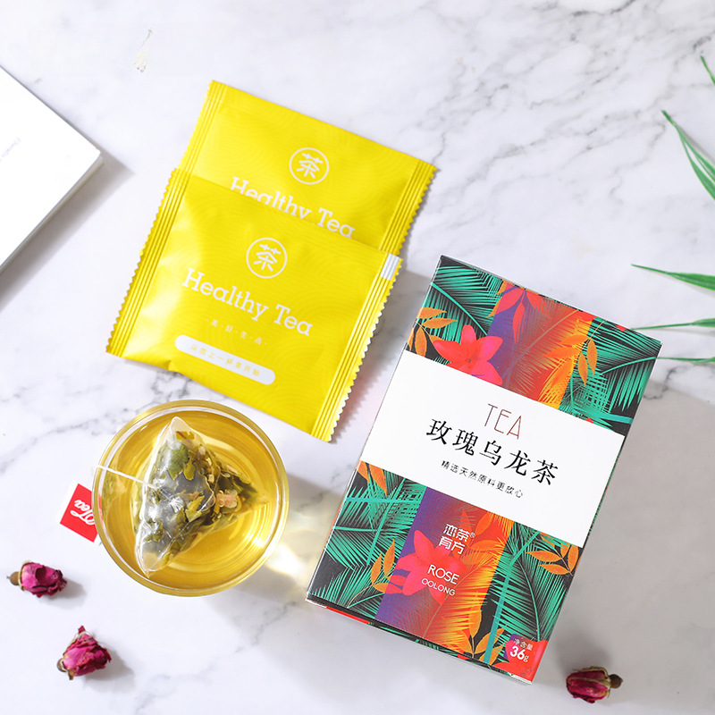Flower Fruit Tea Triangle Bag Cold Soaked Tea White Peach Oolong Honey Peach