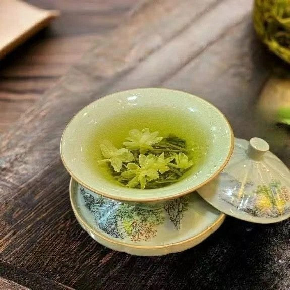 1000g GuangXi Jasmine Mao Feng green Tea China Green tea MoLi Mao Feng Green tea