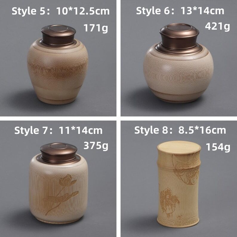 Chinese Bamboo Tea Caddy|Tea Accessories|Candy Storage Tanks|Tea Jars