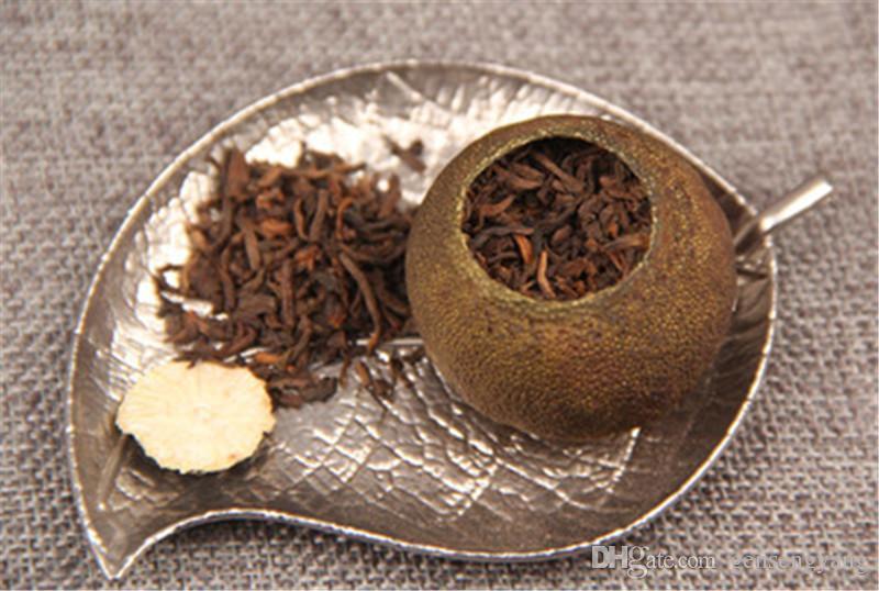 Organic Ripe Pu-erh Tea Boxed Black Tea 100g/3.52oz Small Green Citrus Puer Tea
