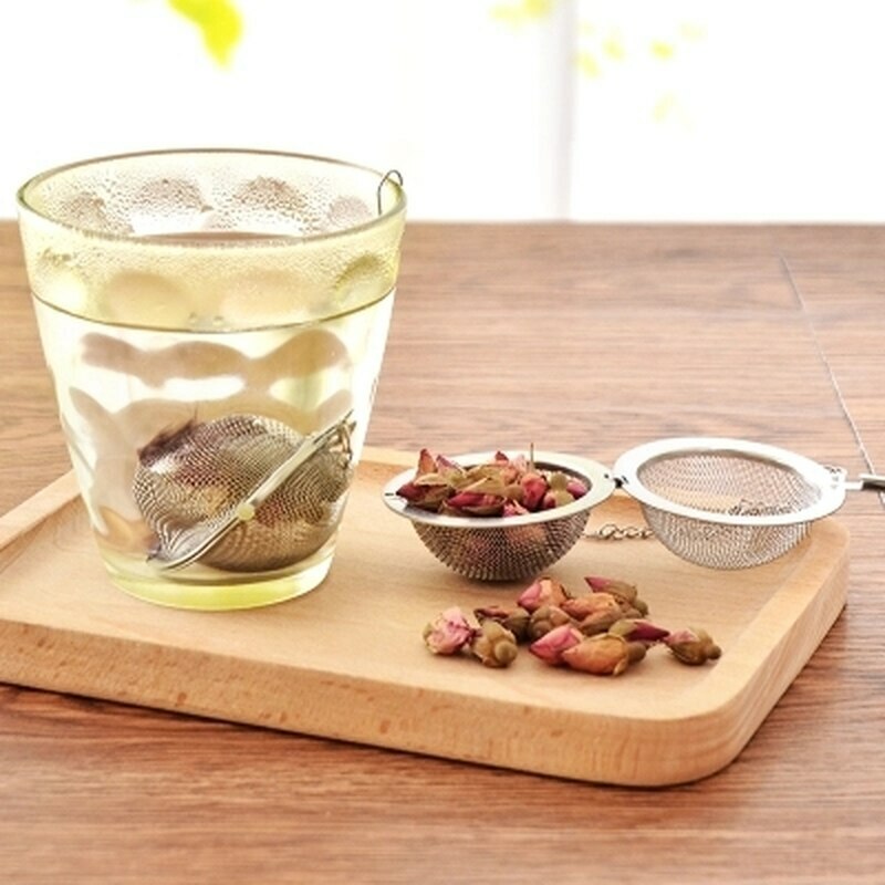 Tea Infuser Tea Ball Strainer Mesh Filter Herbal Ball Tea Tools Stainless Steel
