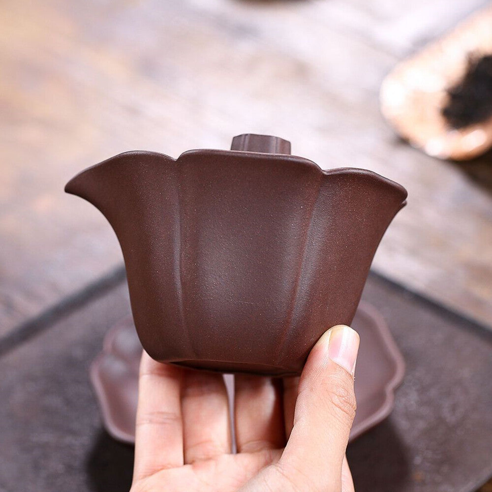 True Yixing Zisha Tea Pot With Lid Infuser Matching Tea Cup Travel Tea Set Pots