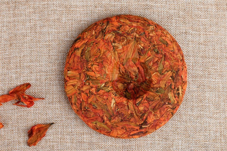 200g Cake Lungs Cough Sedative Tea Lily Scented Tea Natural Organic Herbal Tea