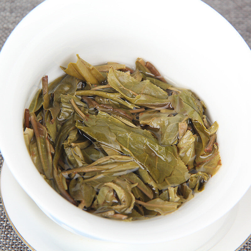 Manzhuan Pu'er Tea Raw Tea 357g Ancient Tree Famous Tea Yunnan Qizi Tea Cake