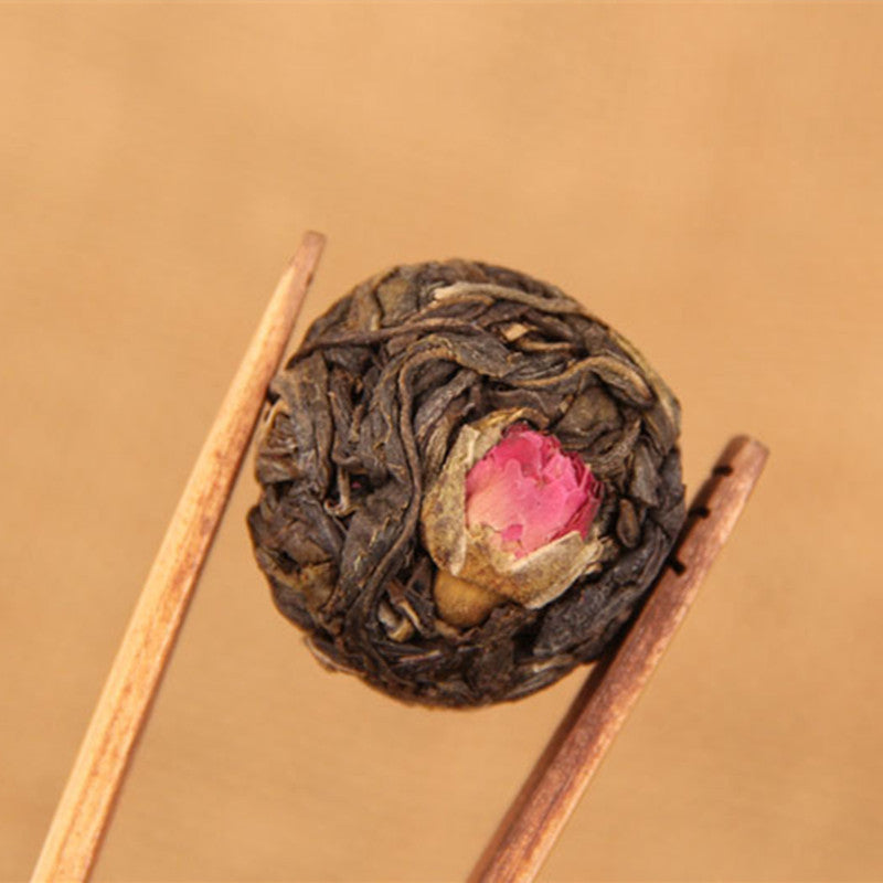 Rose Herbal Tea 500g Chinese Handmade Puer Tea cha Pu er Old Tree Pu'er Tea Tree