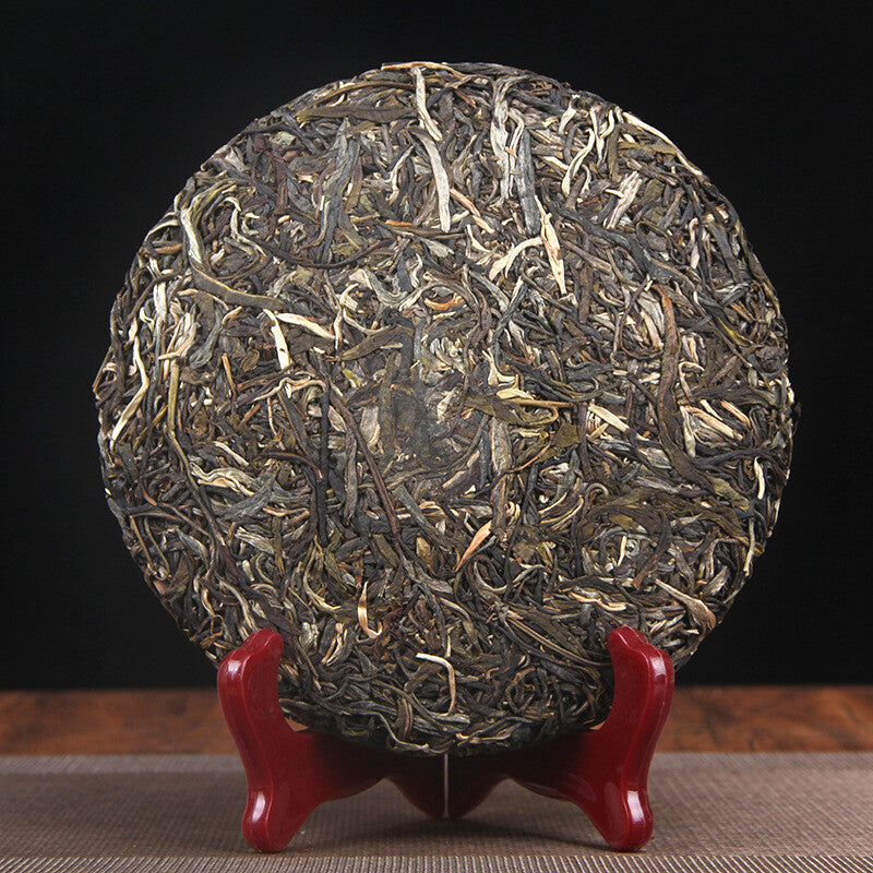 Natural Orchid Cha Tea Cake Ban Zhang Wang Tea Health Green Tea 357g
