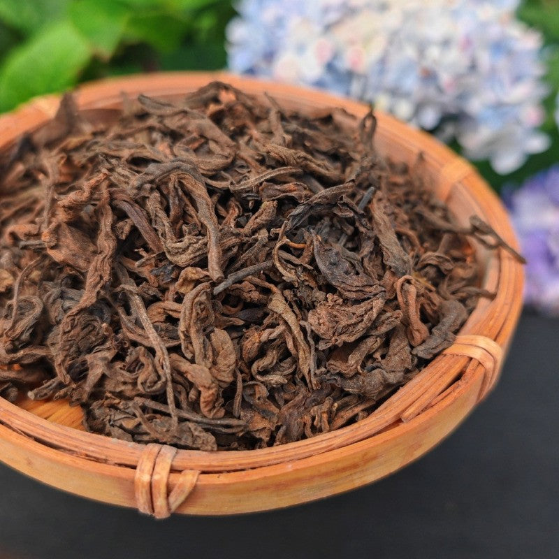 500g Pu'er Tea Ripe Tea 2008 Yi Wu Ancient Tree Tea Authentic Yunnan Bulk Tea