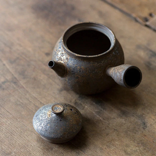 Ceramic Kyusu Teapots Gongfu Tea Pot 320ml