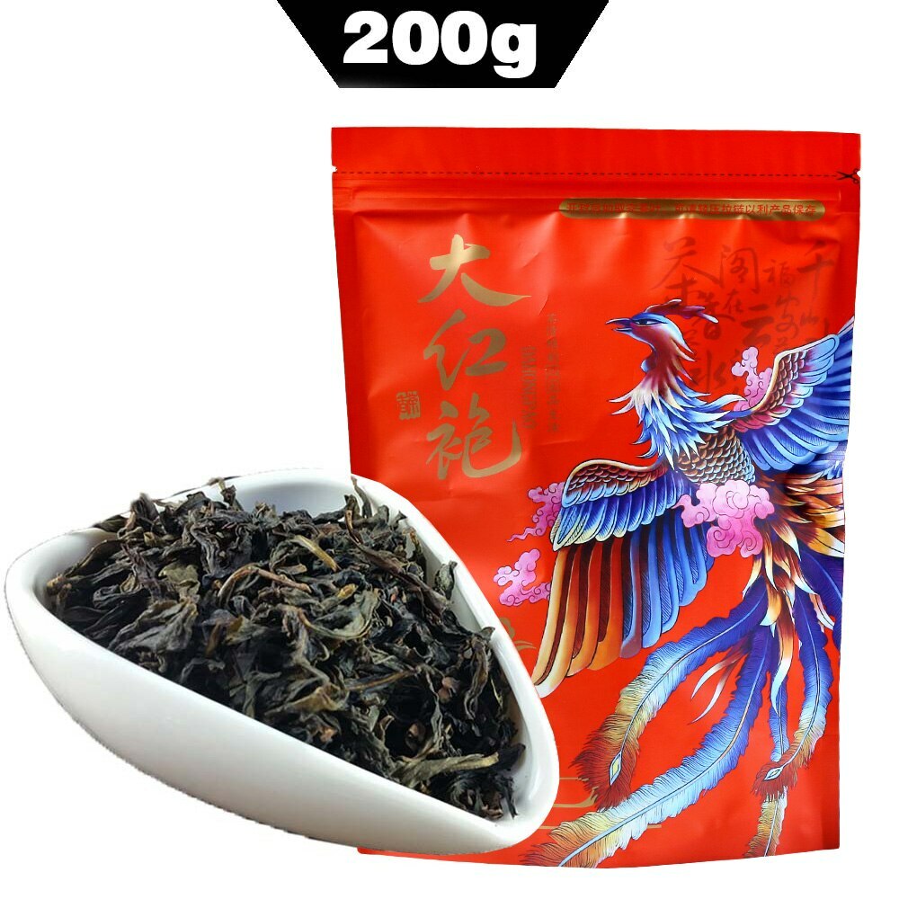 Premium Da Hong Pao Big Red Robe Oolong Tea Flower Fragrance Dahongpao Tea 200g