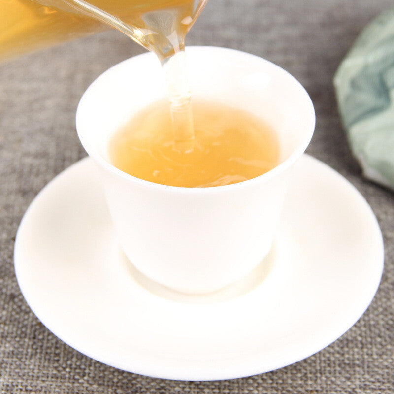 Organic Raw Puer Tea Cake WuLiangShan Raw Puer Tea Cake Natural Tea 100g/3.52oz