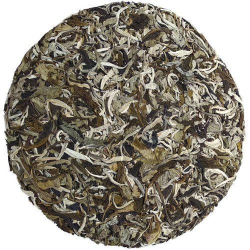 300g Fuding White Peony White Tea Cake Peony King White Chinese Tea Bai Cha