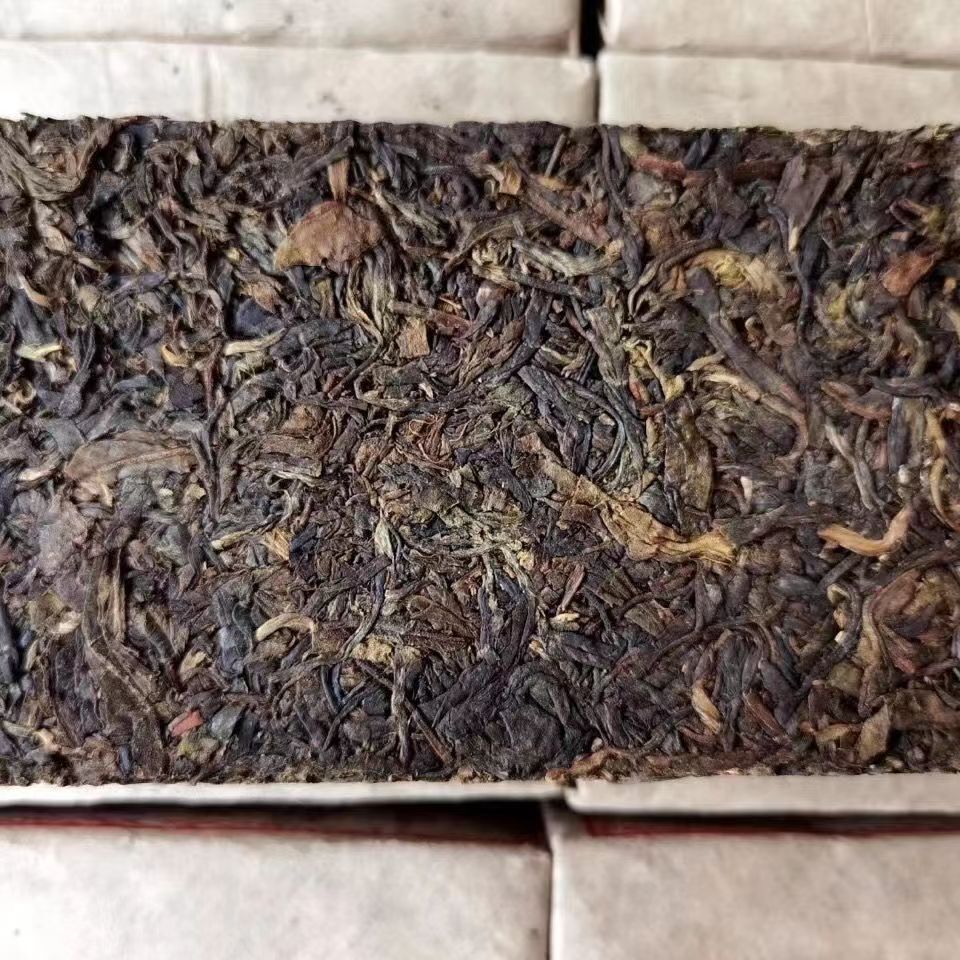 500g 2002 Banzhang Old Tree Puerh Raw Tea Yunnan Pu-erh Brick Tea Aged Pu'er Tea