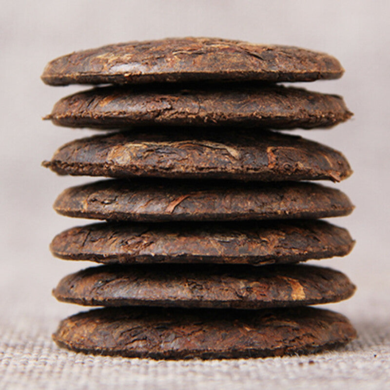 Column Tea Cake Ripe Tea Fermented Craft Tea 200g Top-grade Small Pu'er Tea