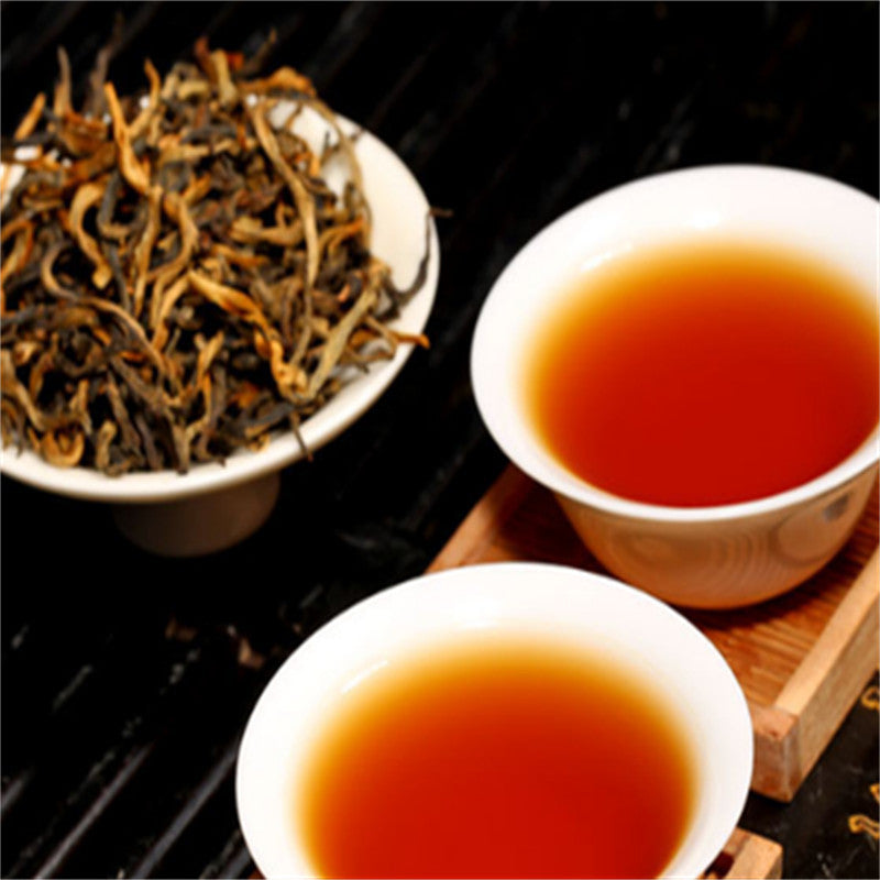 Golden Black Tea Red Box Dianhong Gift Tea Spring Fragrant Flavor Dian Hong Tea