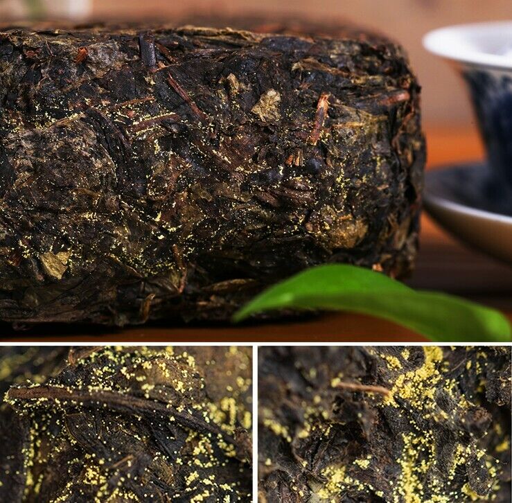 Hunan Anhua black tea handmade organic tea healthy black tea Jinfu brick tea-