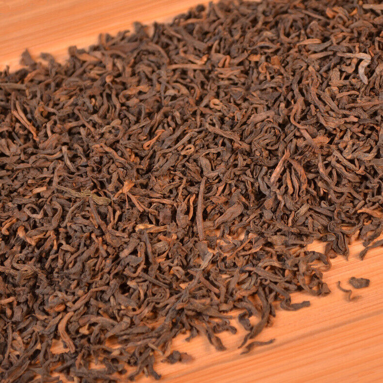 YunNan MengHai Puer Ripe Tea Bulk Tea Cooked Pu 'er Tea-