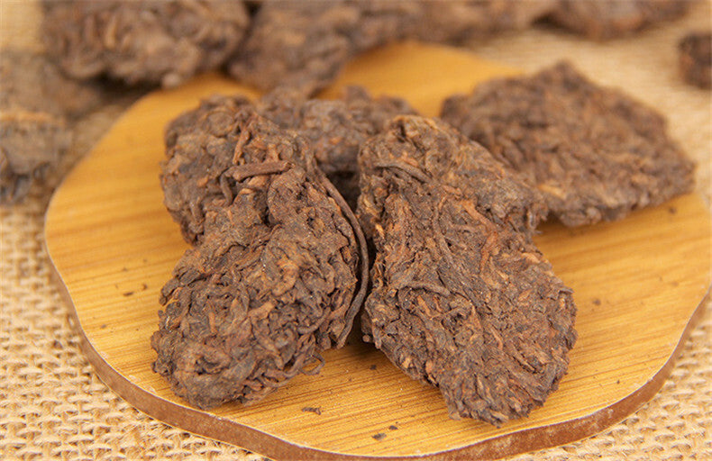 Chinese Pu-erh tea Old Chen tea 200g cooked pure Tuo green food healthy Shu tea