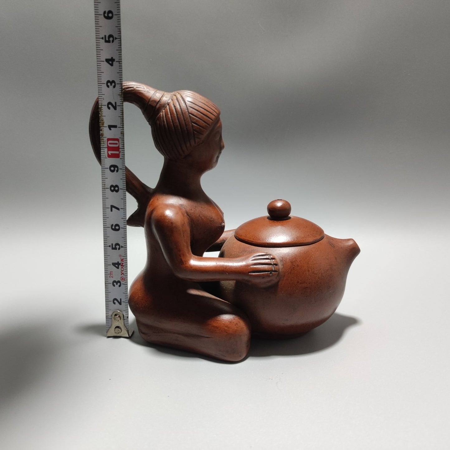Chinese Yixing Purple Clay Teapot Tea Set Pot Zisha Ceramic Pretty Woman Tea Set