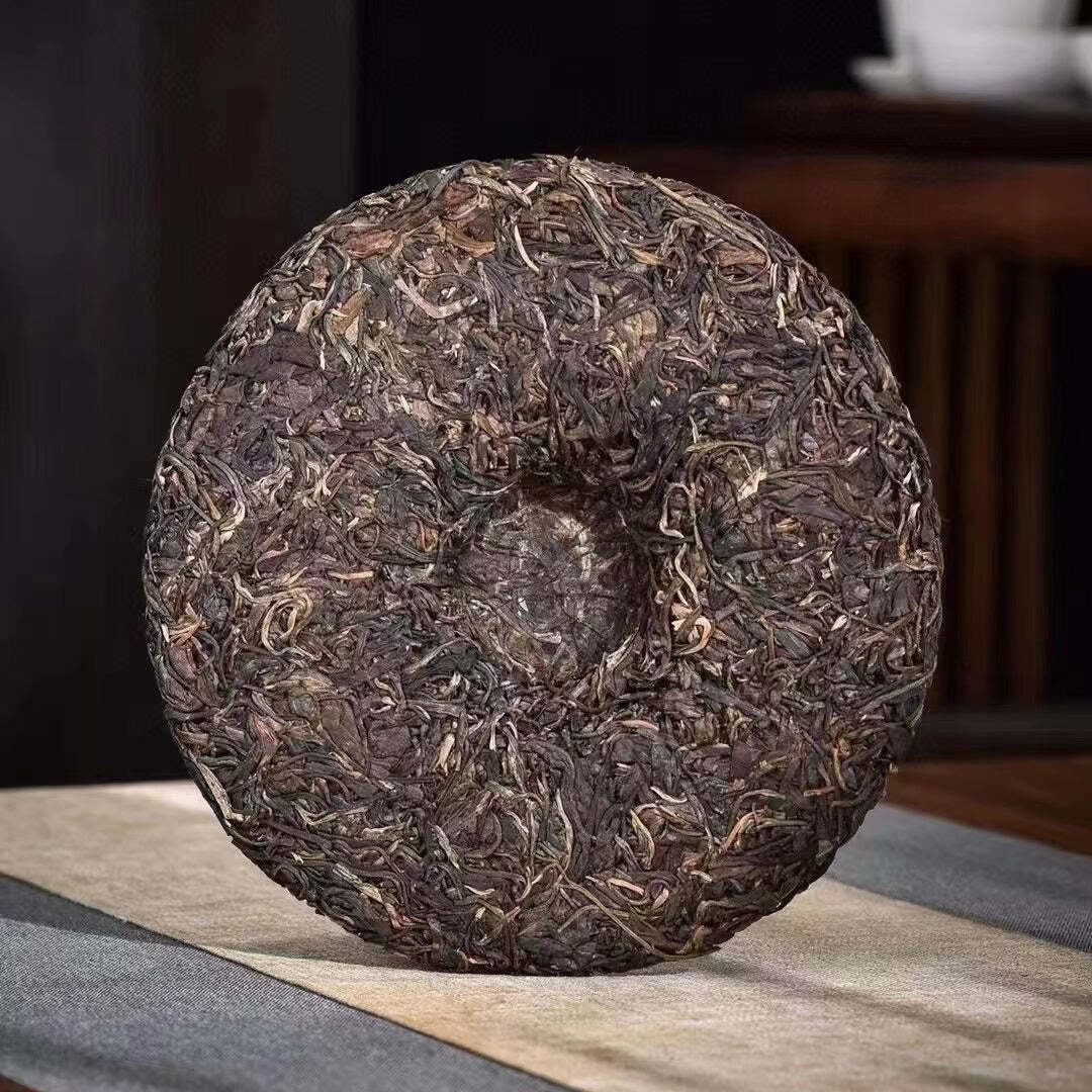 357g 2005 Bingdao Tea King Raw Pu-erh Cake Tea Yunnan Pu'er Raw Tea Puerh Tea